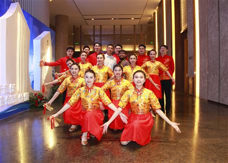 冶建音乐快板，，，，，，惊艳集团文艺汇演舞台！